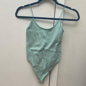 Forever 21 Baby Blue Bodysuit